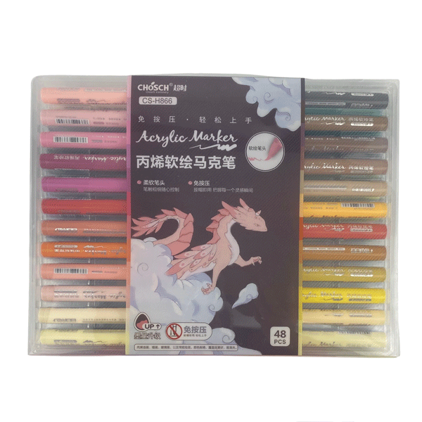 ماژیک-اکریلیک-48-رنگ-کد-866