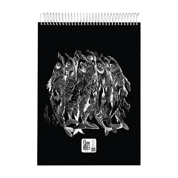دفتر-طراحی-کاغذ-مشکی-30-برگ-30×40-A.T-2