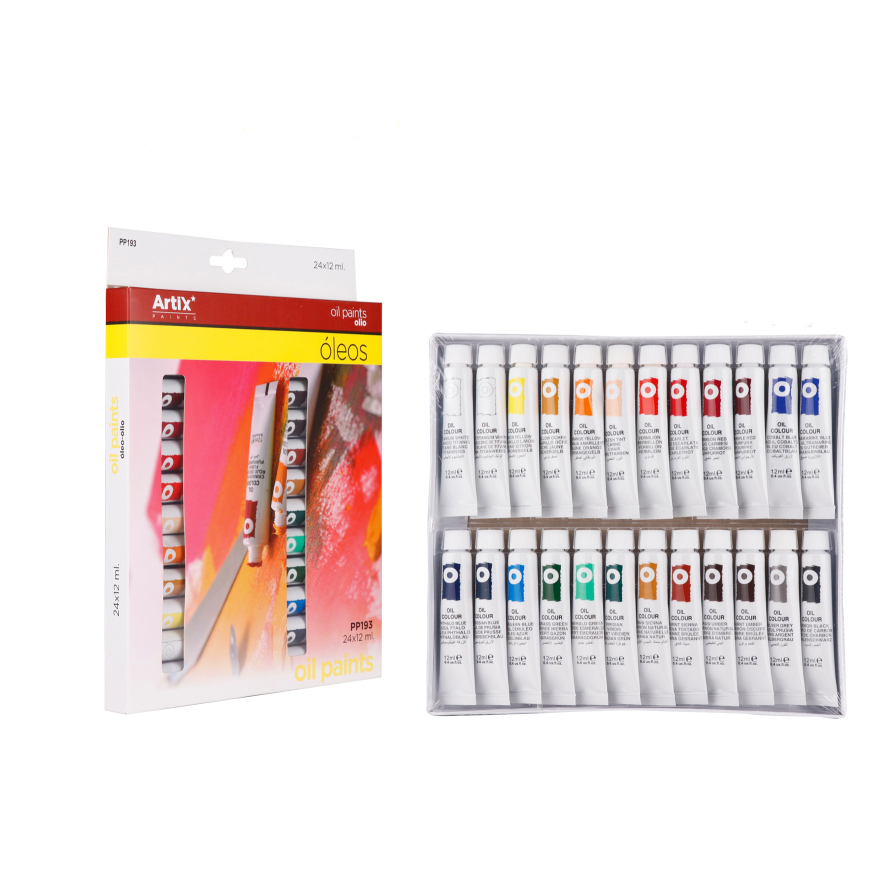 ست رنگ روغن آرتیکس (12 و24 رنگ)