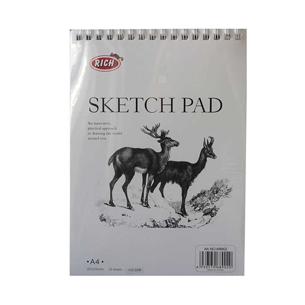 دفتر طراحی ریچ 110 گرم A4