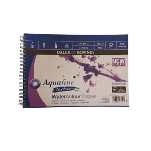 دفتر آبرنگ 300 گرم کلد پرس 12 برگ 17.8×25.4 دالر رنی کد 405660060