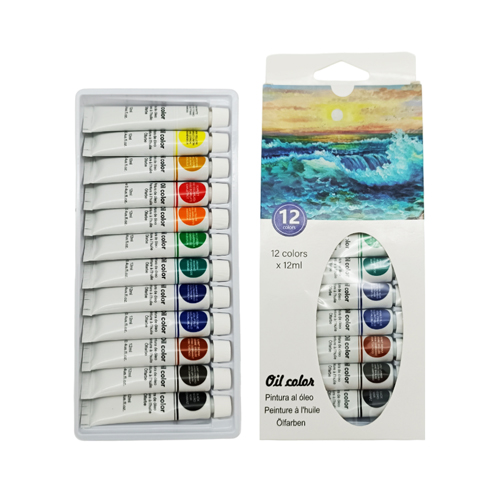 ست رنگ روغن 12 رنگ کد 1212