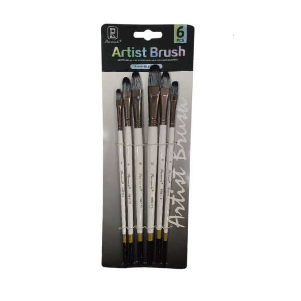 ست قلمو 6 عددی زبان گربه سری 6175