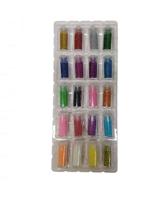 ست اکلیل 20 رنگ فلامینگو