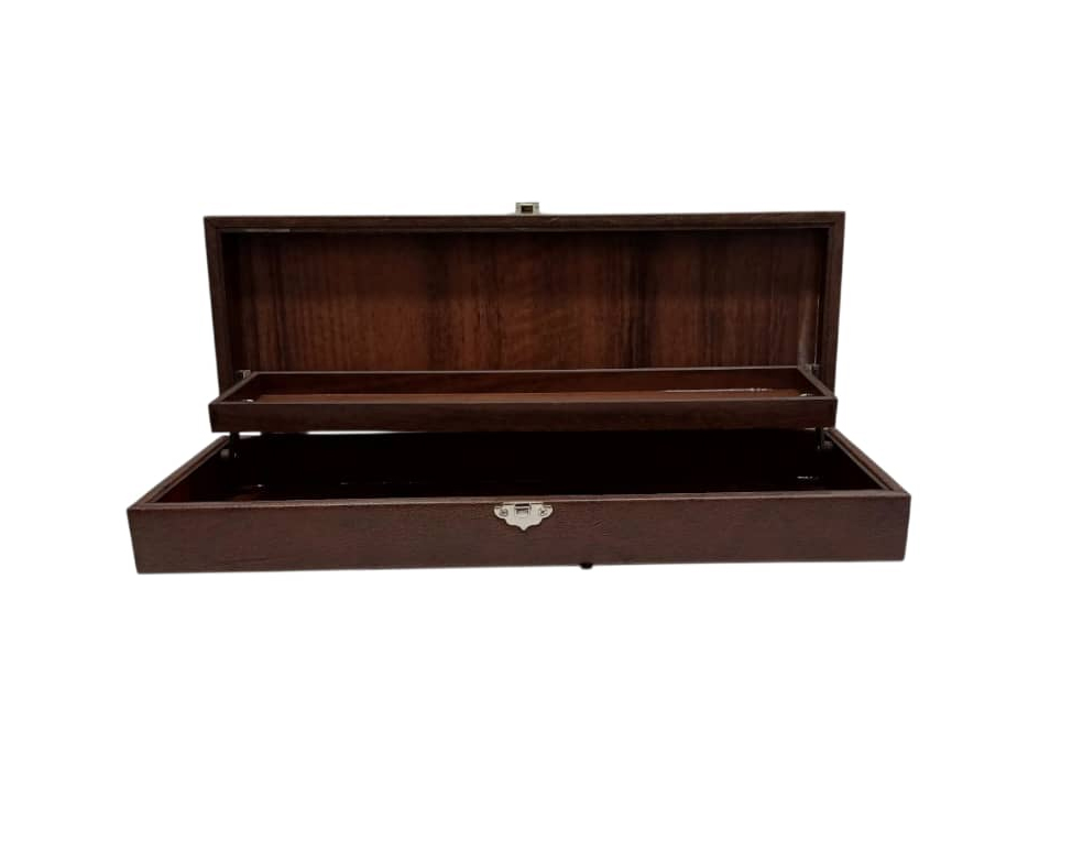 جعبه قلم طبقه ای رزا