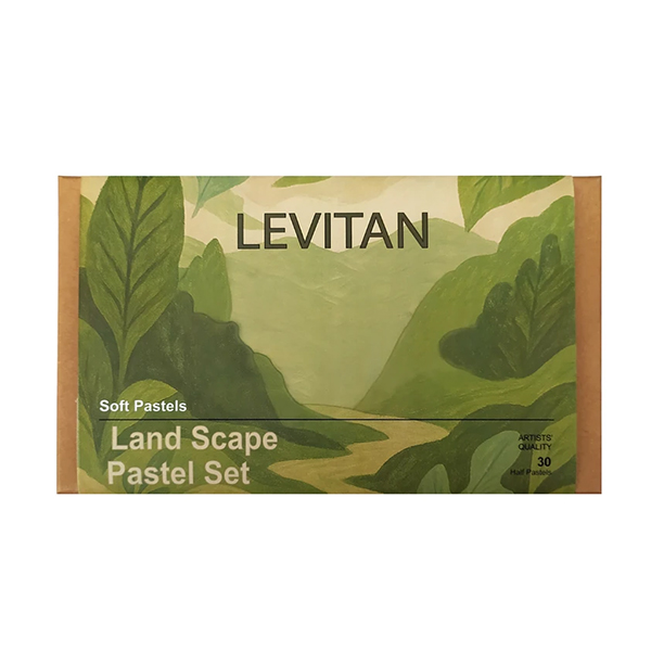 گچ پاستل لویتان  مدل طبیعت کد 1215 بسته 30 عددی