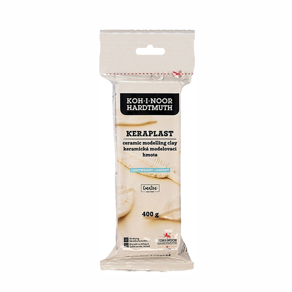 خمیر مجسمه سازی سفید کوه نور کد 697 (400 گرم)