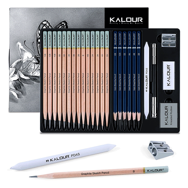 ست طراحی کالور-Kalour  (25 تکه)