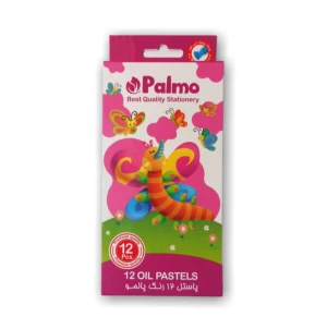پاستل روغنی 12 رنگ پالمو