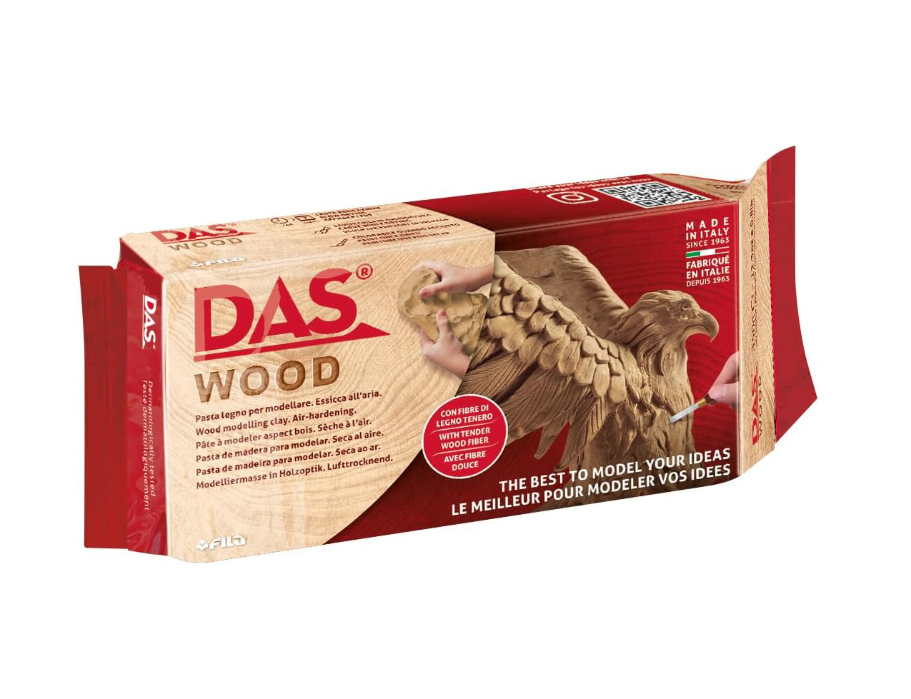 خمیر مجسمه سازی رنگ چوب داس