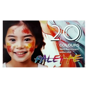 ست گریم صورت 20 رنگ کد 7064 (نیمه فلورسنت)