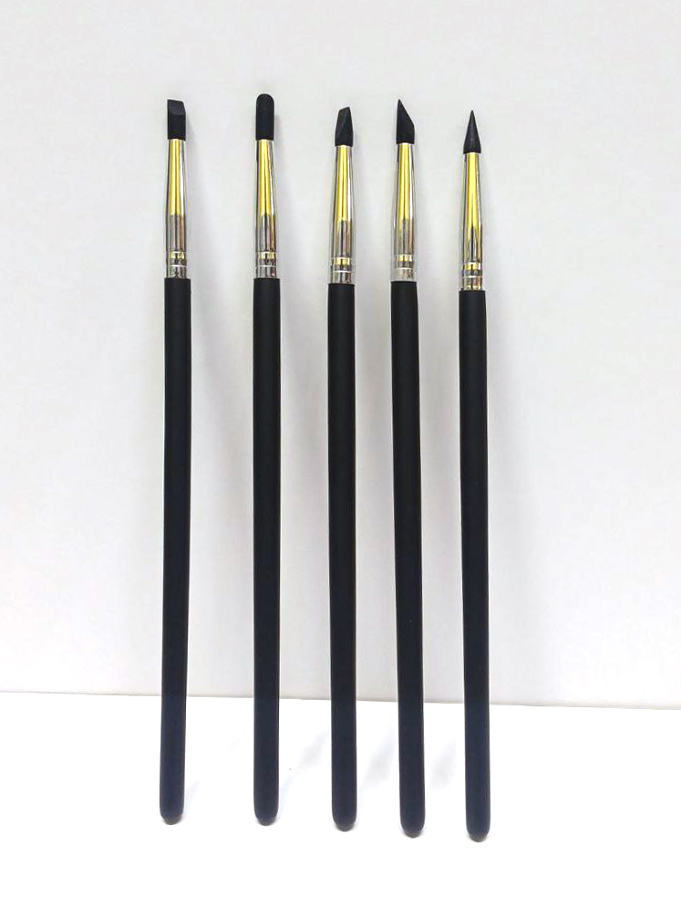 ابزار سیلیکونی 5 عددی مشکی