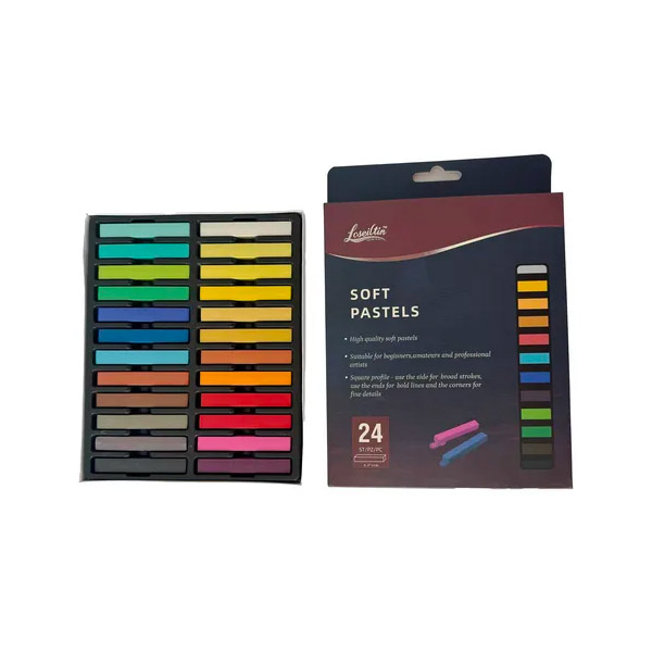 ست گچ پاستلLoseitin  (24 عددی )