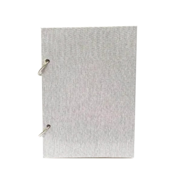 دفتر طراحی دو حلقه 13×19 جلد طوسی