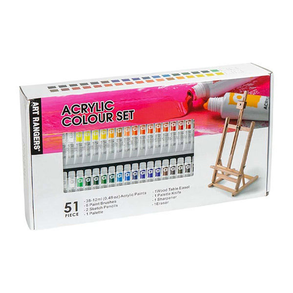 ست اکریلیک 51 عددی آرت رنجر-Art Rangers کد 6 4 42