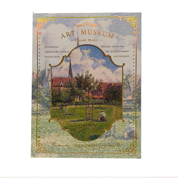 دفتر طراحی اسکچ بوک طرح موزه