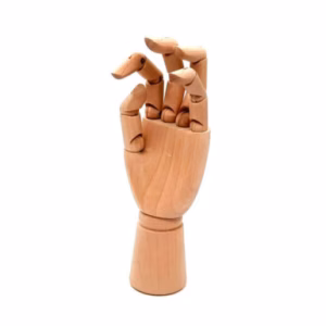مدل دست طراحی چوبی 25 سانت