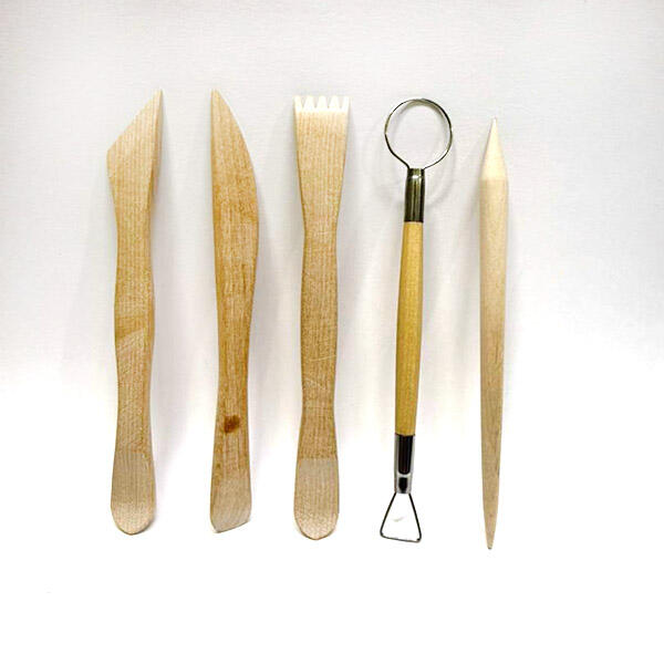 ابزار چوبی 5 عددی (1عدد2سرفلزی) کد 13 1 42