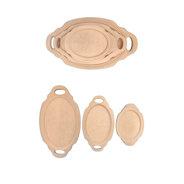 سینی دسته دار 2 تایی کد 057