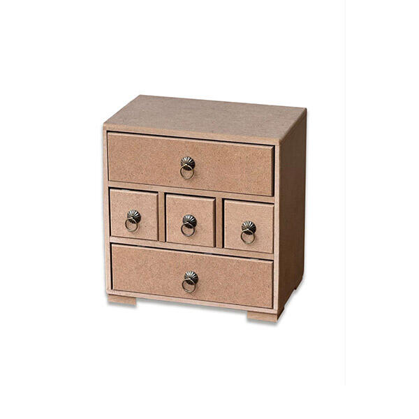 5 کشوی رومیزی پایه دار کد 095