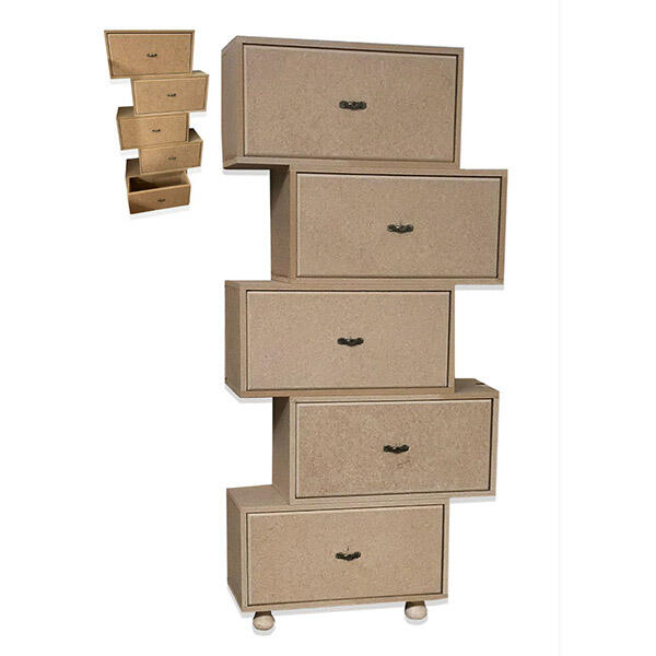 5 کشوی پله ای کد 091