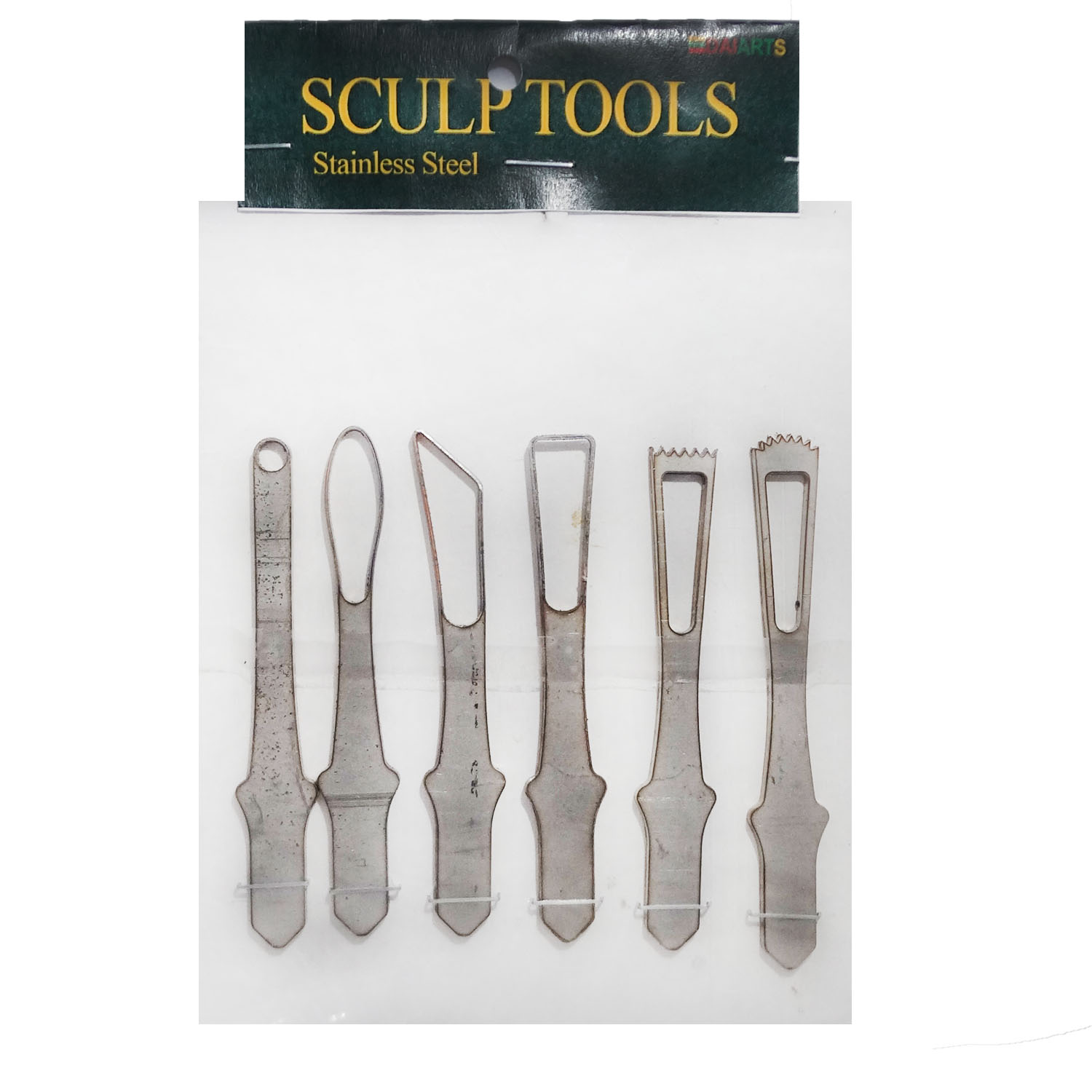 ابزار کاهنده و بافت دهنده مجسمه سازی استیل(6 عددی)