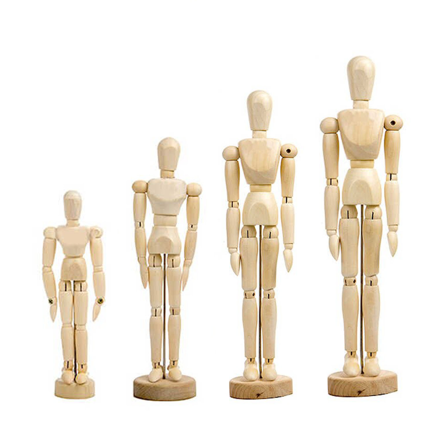 مدل آدمک چوبی