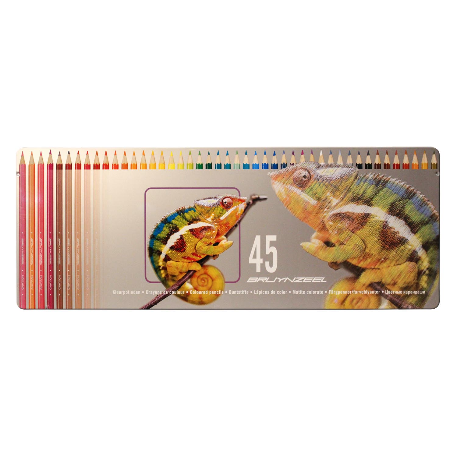 مداد رنگی برونزیل (45 رنگ)