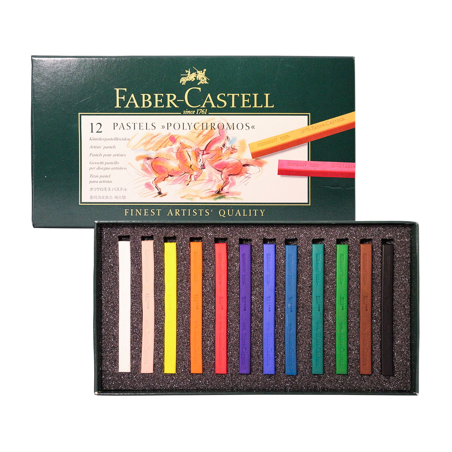 گچ پاستل پلی کروم فابرکاستل