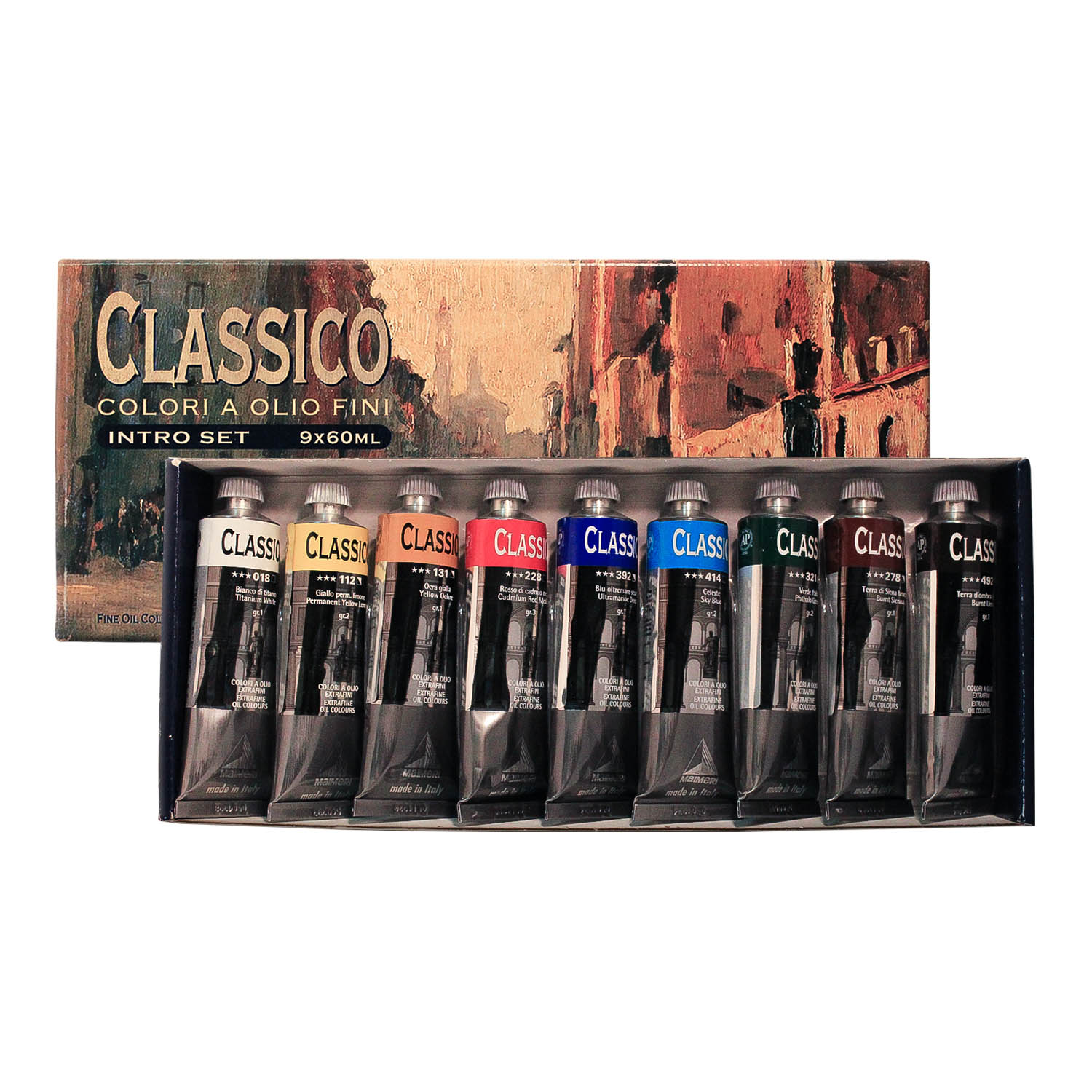 رنگ روغن کلاسیکو مایمری