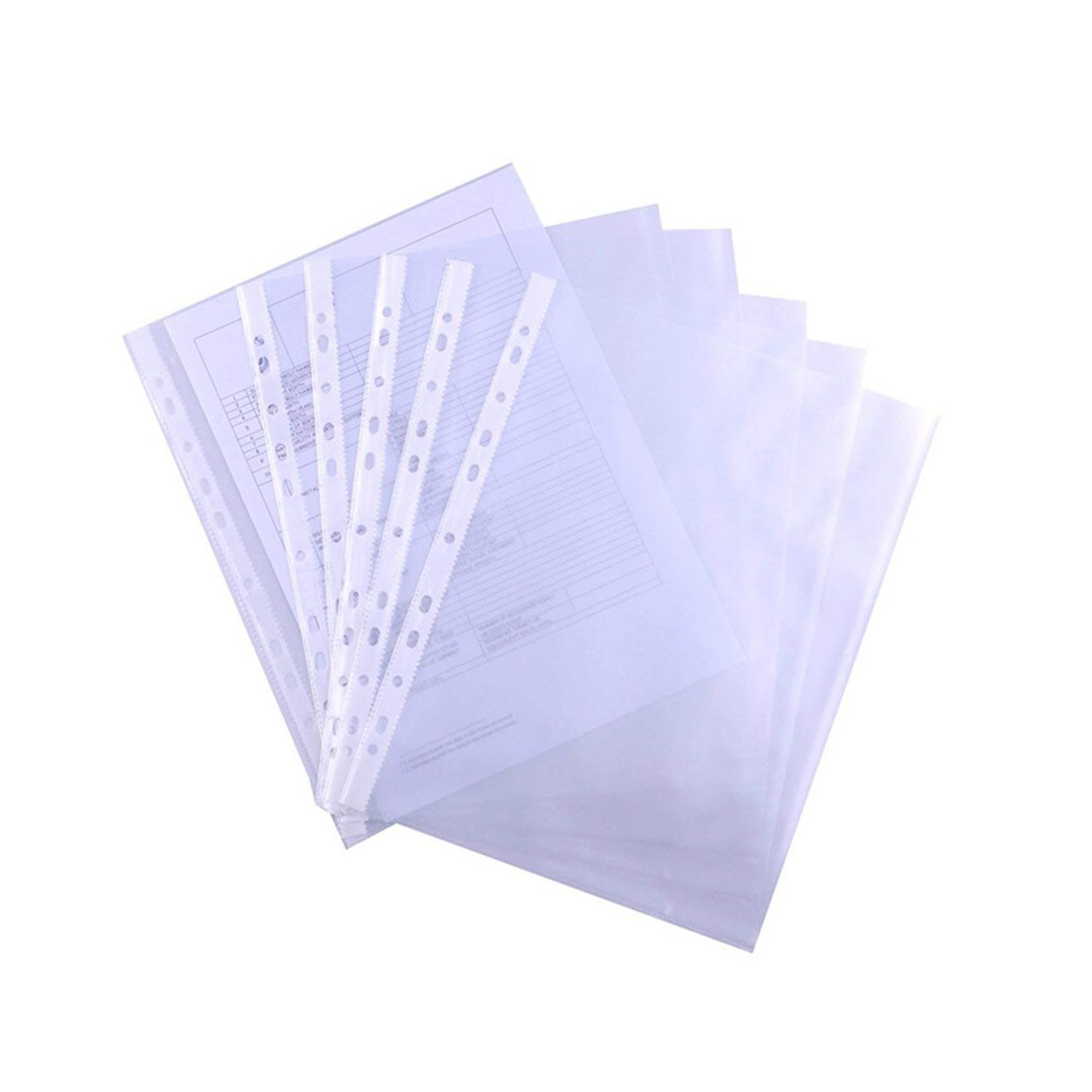 کاور شفاف A4 در بسته بندی 100 عددی