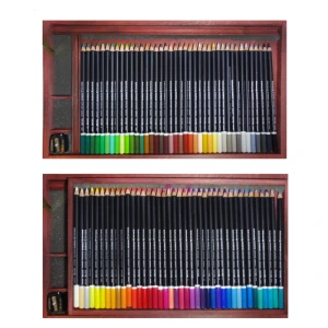 مداد رنگی استابیلو(80 رنگ-جعبه چوبی)