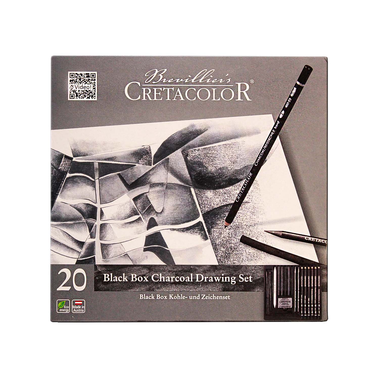 ست Black Box کرتاکالر جعبه فلزی(20 عددی)