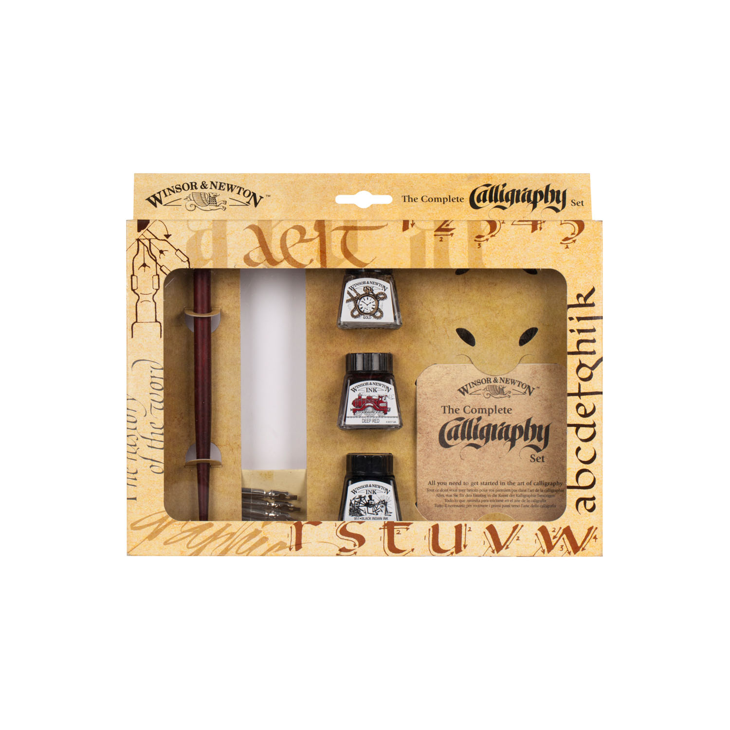 ست مرکب و جوهر کالیگرافی وینزور(3 رنگ)
