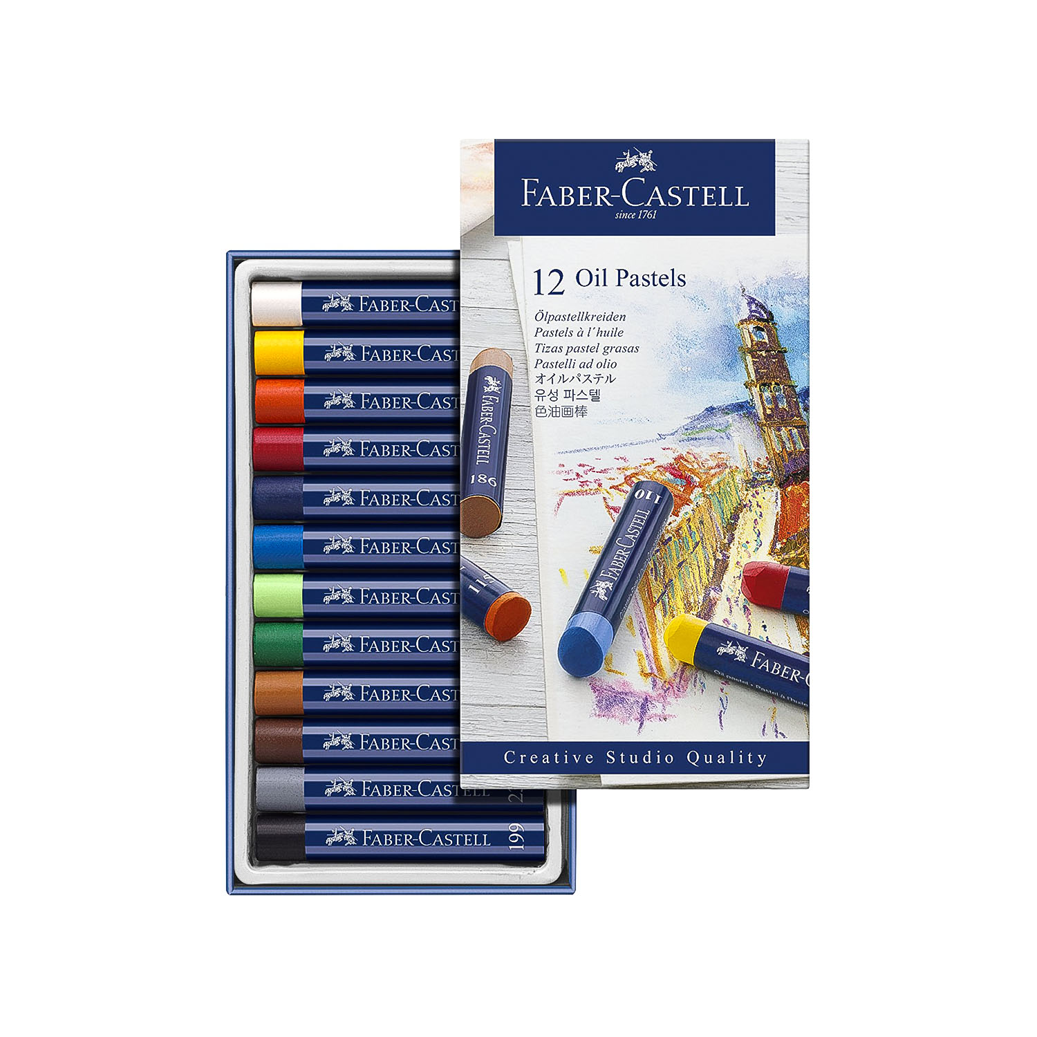 گچ پاستل فابرکاستل 12