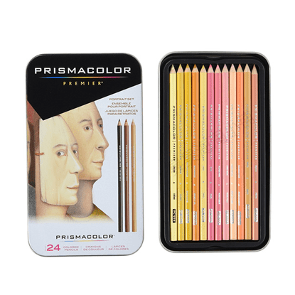 مداد رنگی پریسماکالر (24 رنگ-مدل پرتره)
