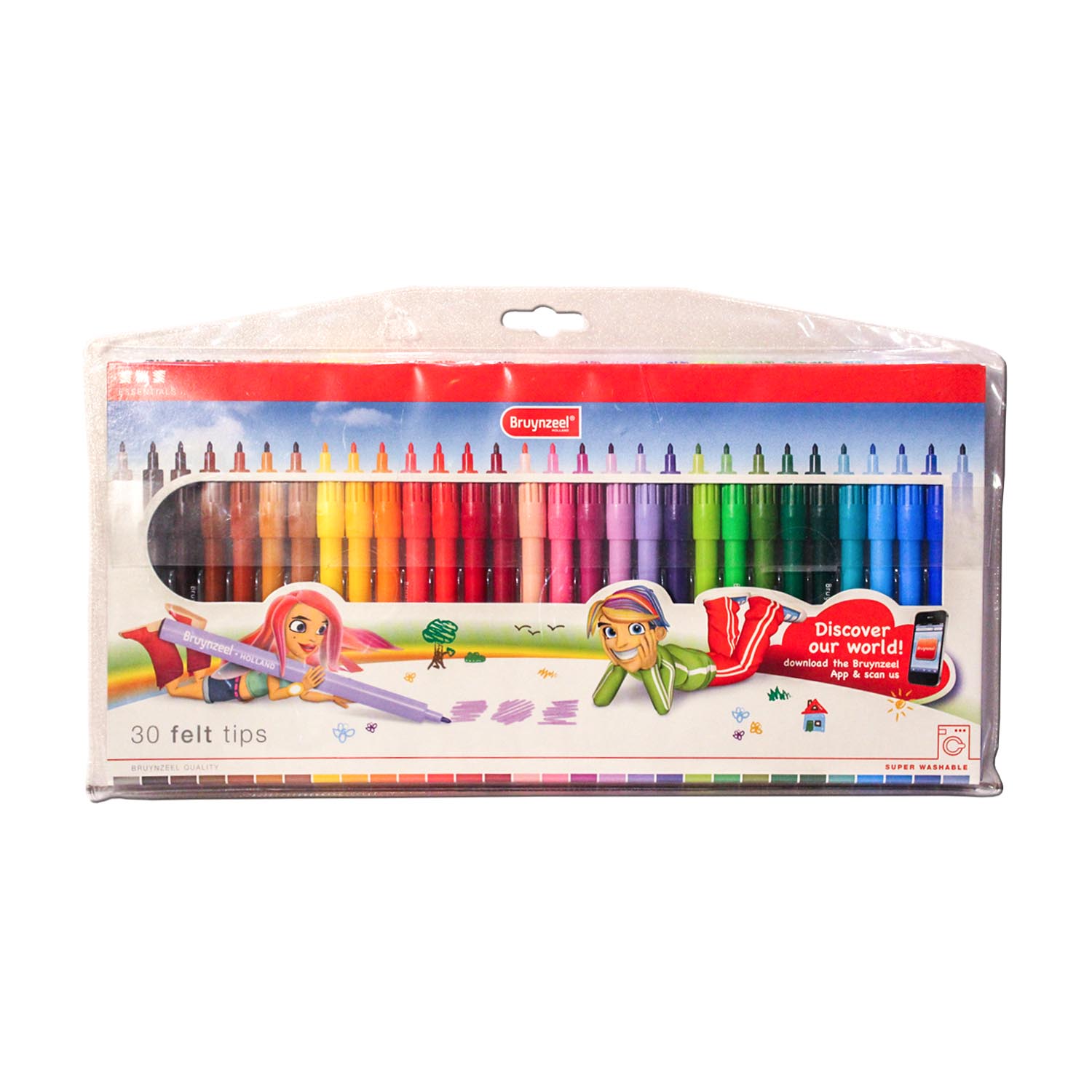 ماژیک 30 رنگ برونزیل