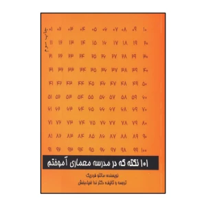 101 نکته که در مدرسه معماری آموختم