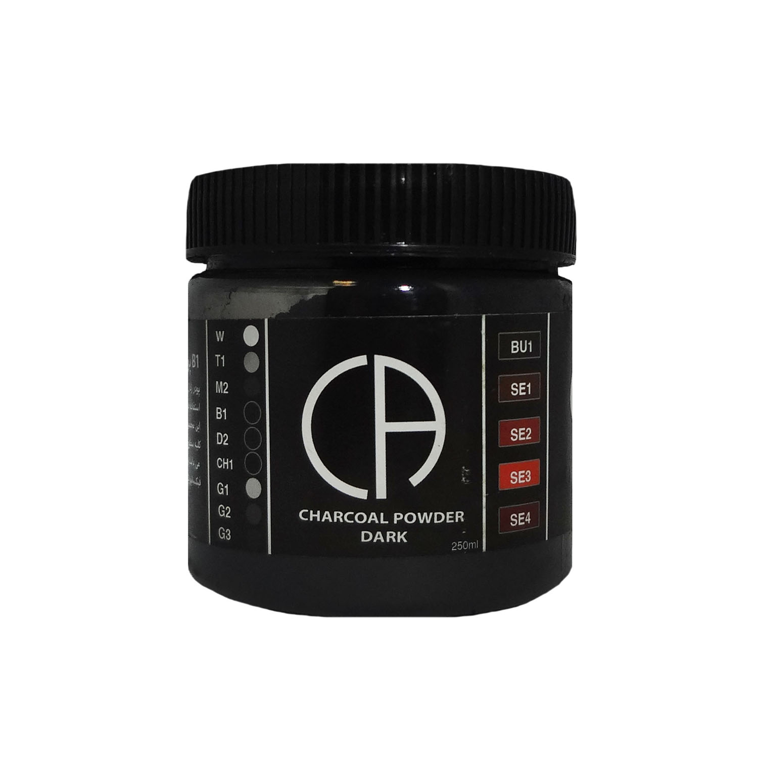 پودر زغال کلارک(4 رنگ)