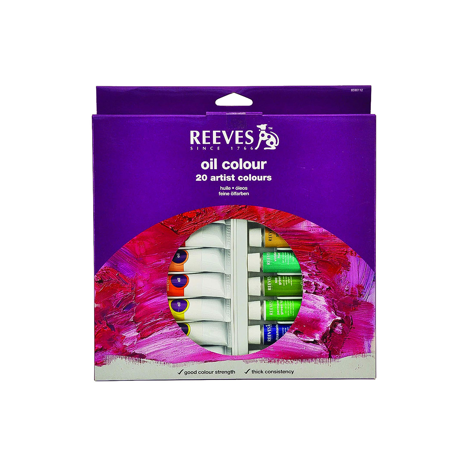 ست رنگ روغن ریوز(10 و 20 رنگ)