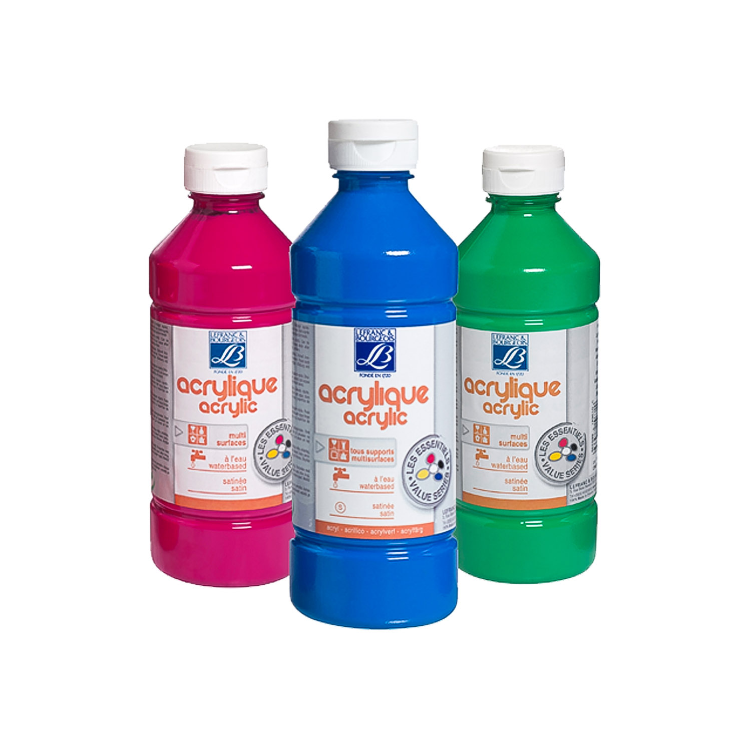 رنگ اکریلیک اکریلیکو ال بی(500 میل)