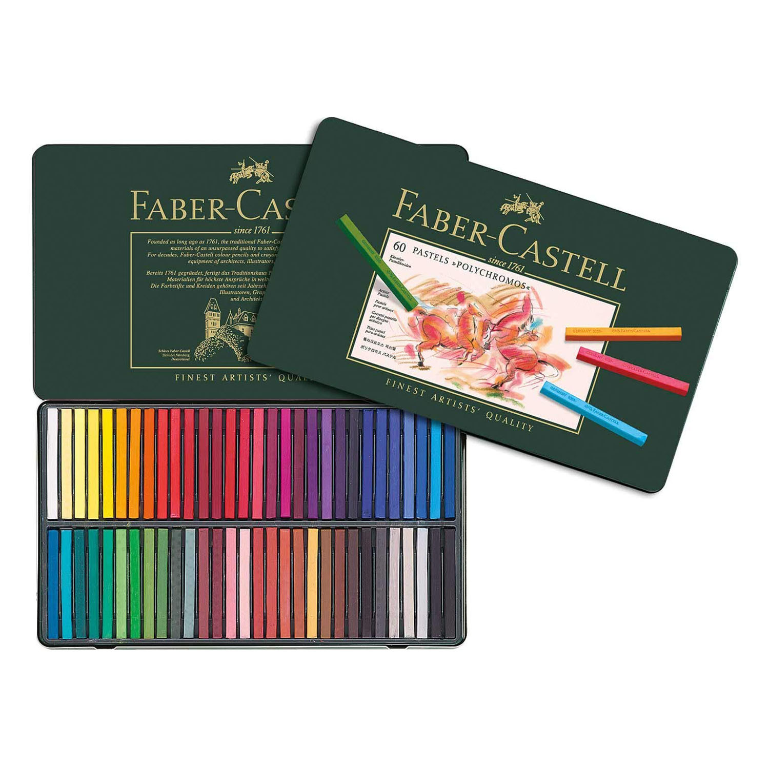 گچ پاستل فابرکاستل 72 رنگ