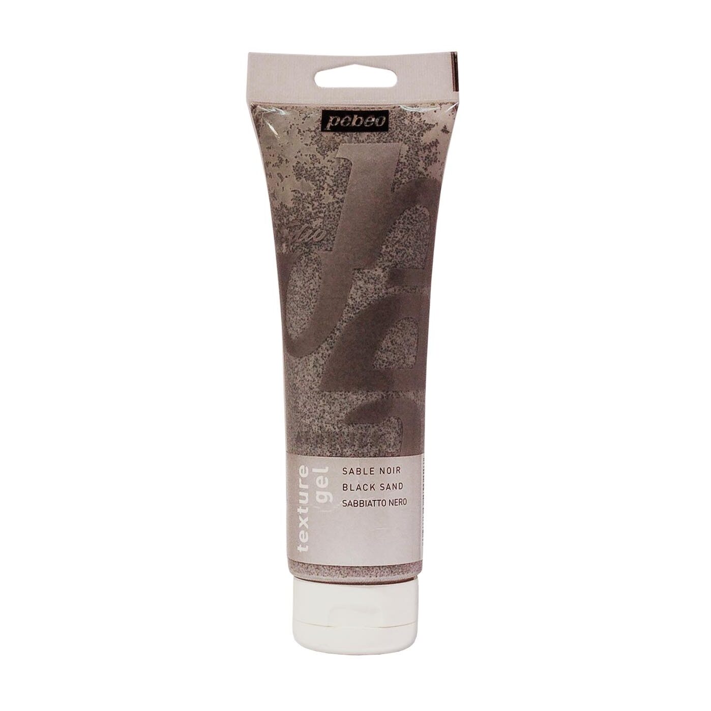 ژل تکسچر شن سیاه اکریلیک پ ب اُ