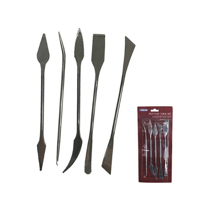 ابزار مجسمه سازی فلزی(5 عددی)