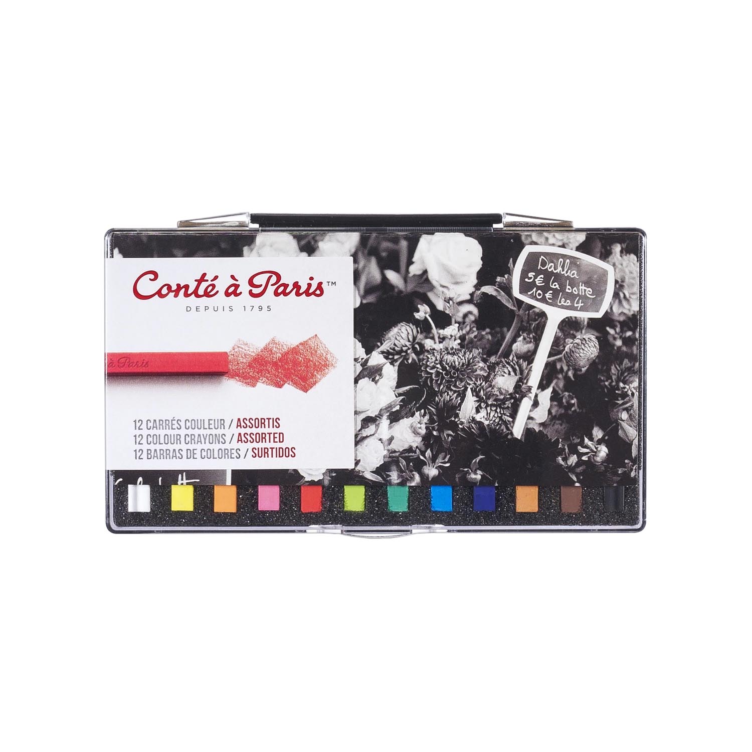 گچ پاستل مکعبی کنته پاریس