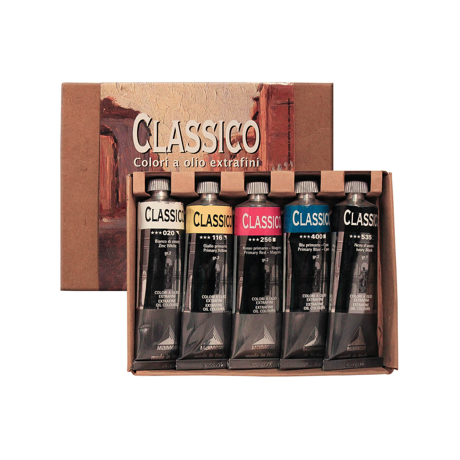 رنگ روغن کلاسیکو مایمری