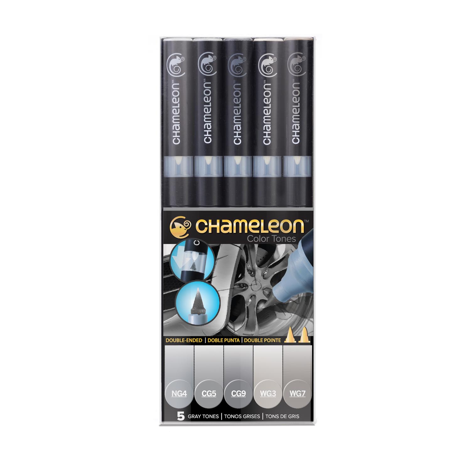 ست مارکر طیف طوسی شملون