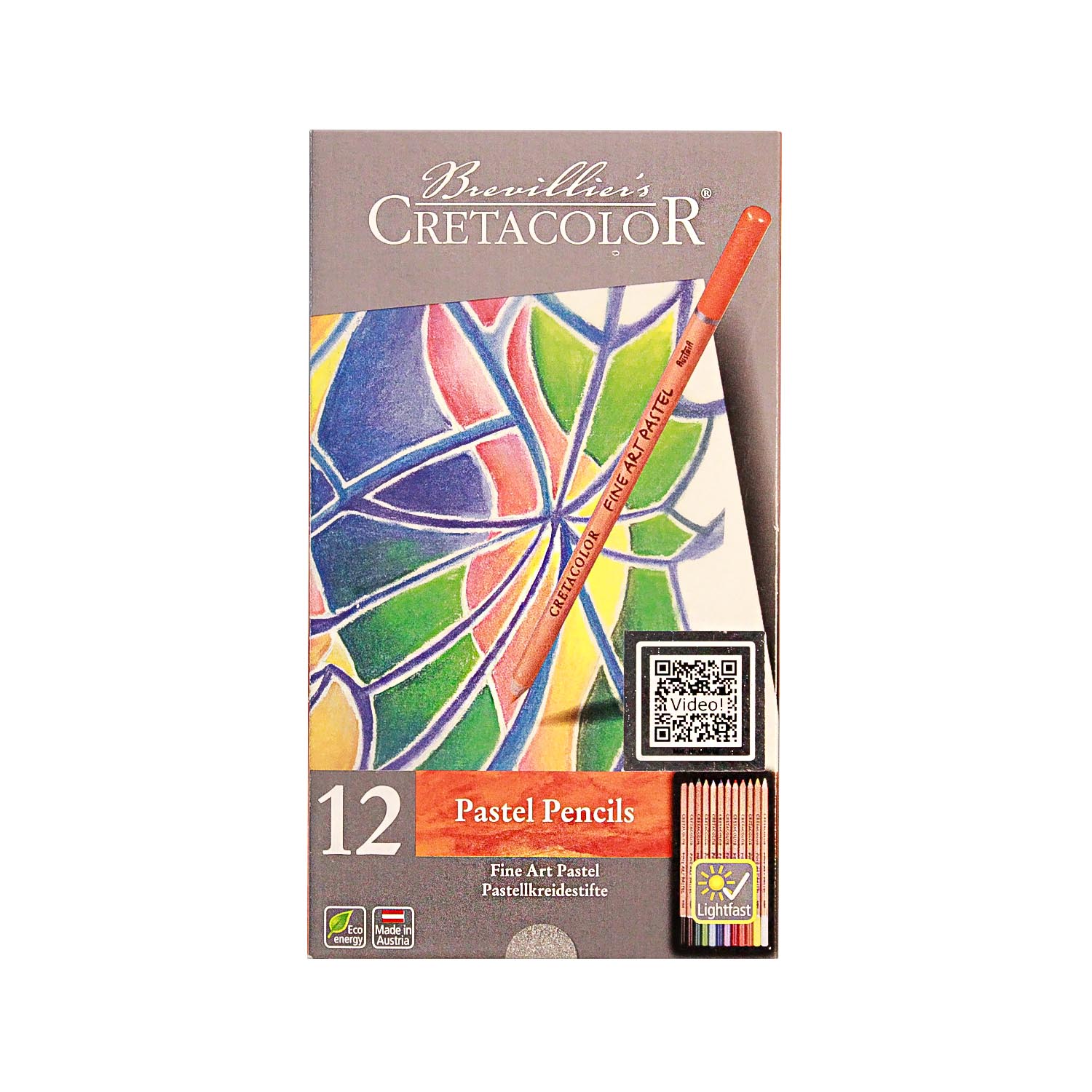 مداد پاستل گچی کرتاکالر(جعبه فلزی)