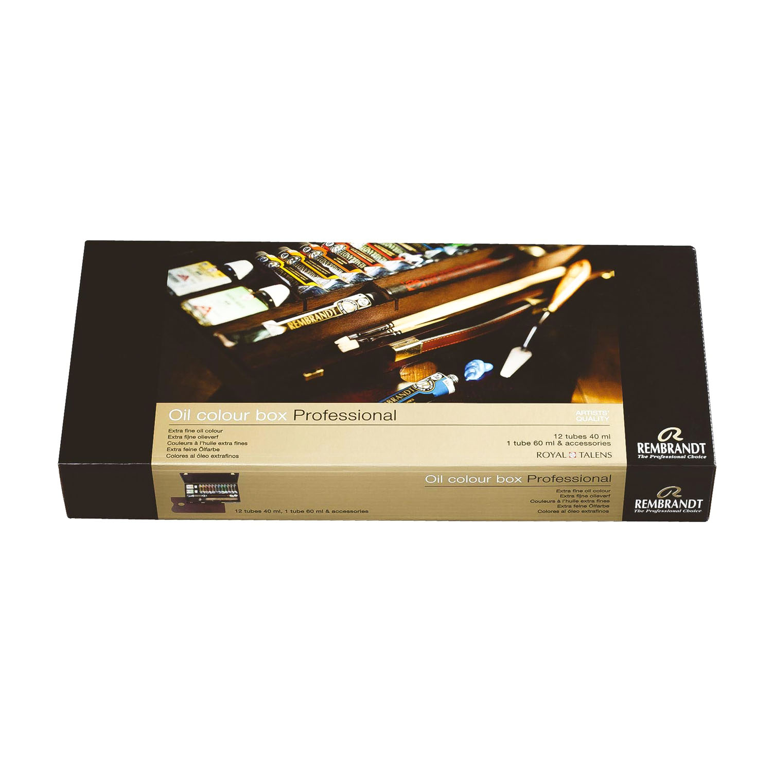 ست فوق حرفه ای رنگ روغن رامبرانت(23 تکه)