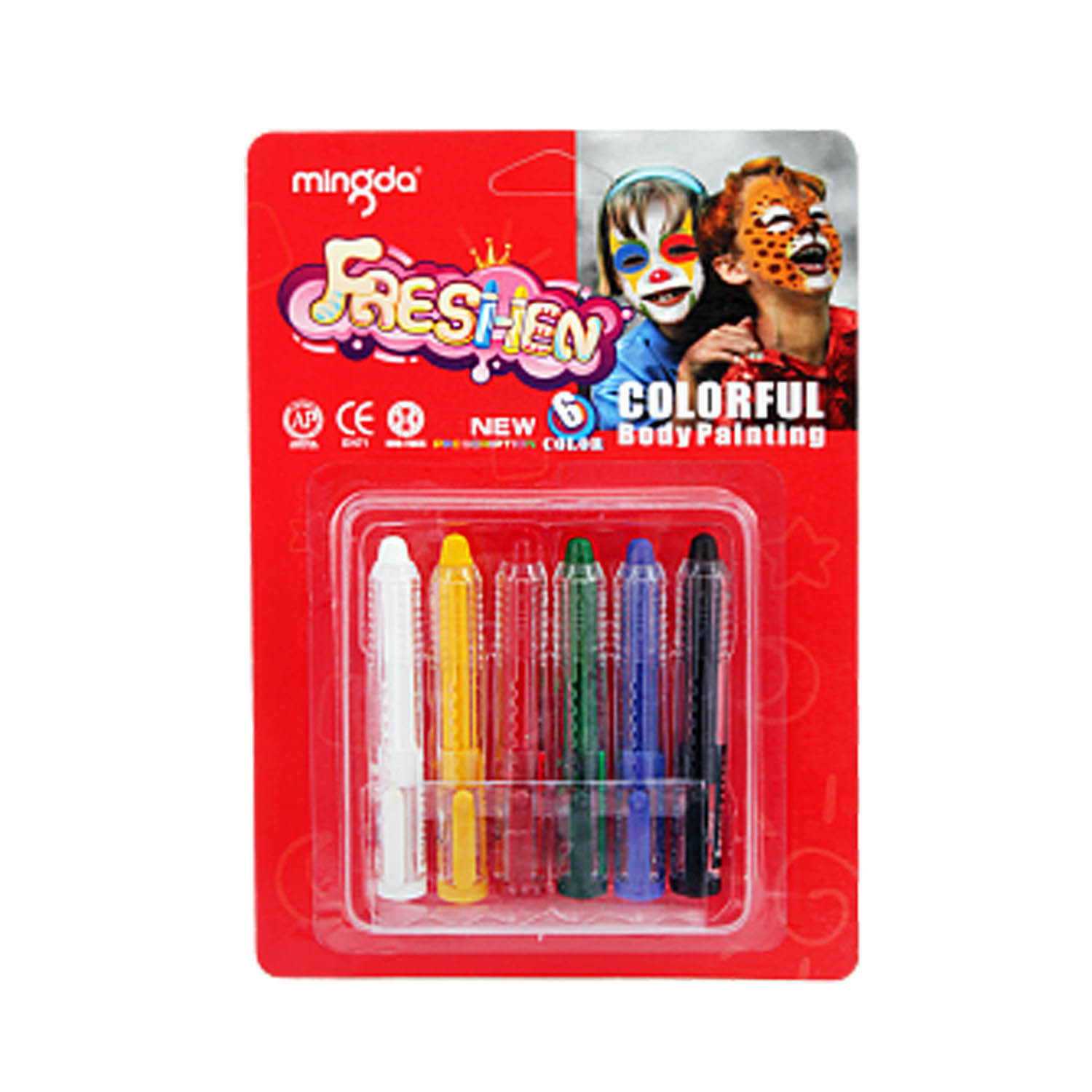 ست گریم ماژیکی 6 رنگ